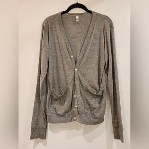 American Apparel Button-up Cardigan